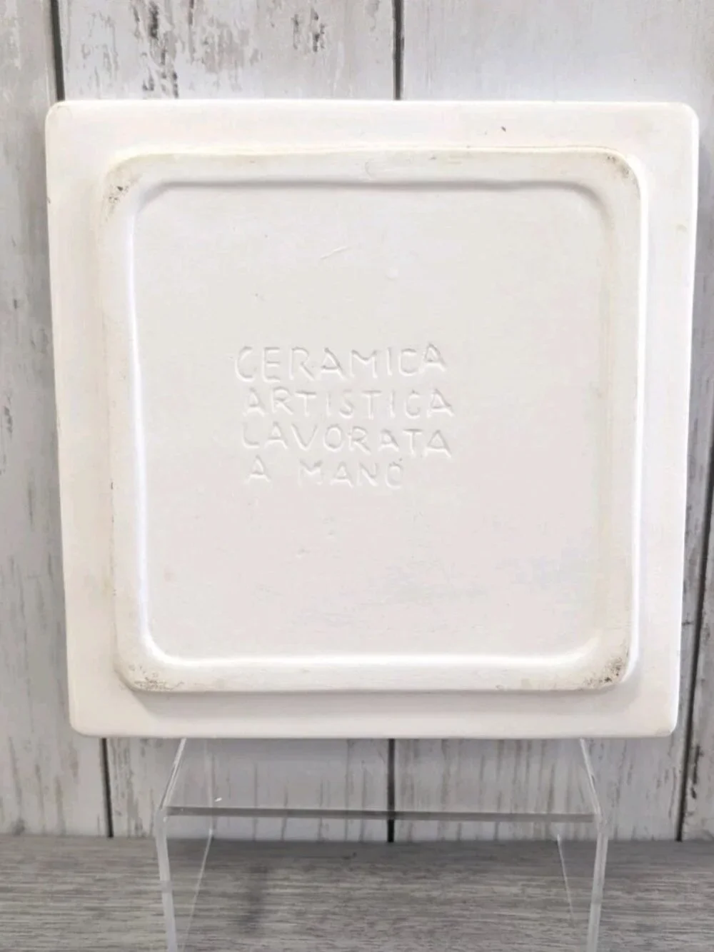 Vintage Tile Mosaic Trivet 6.5